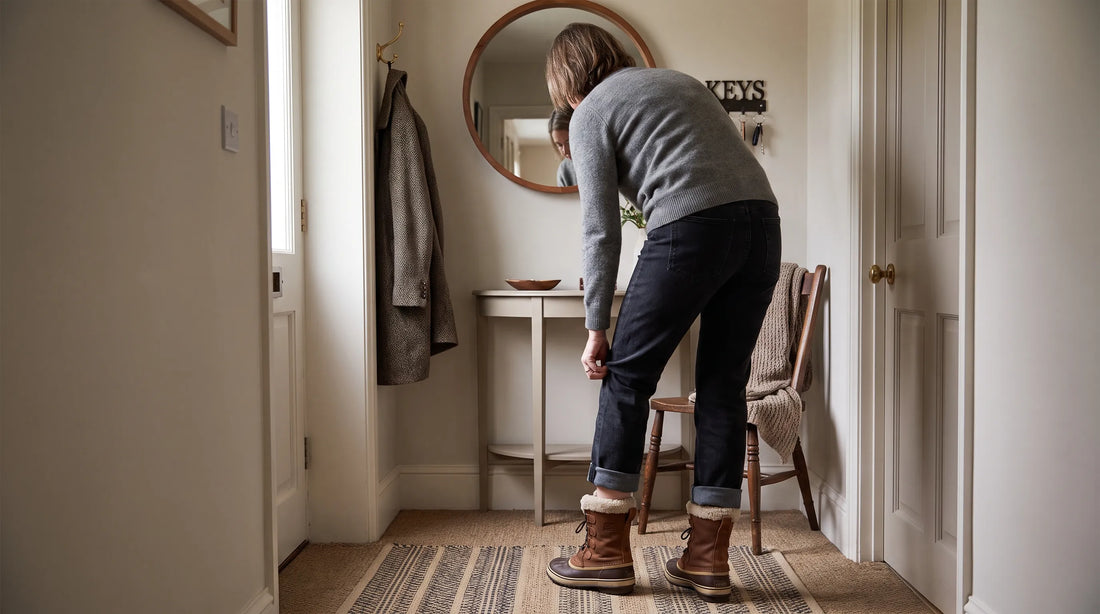 How to Style Boots with Fur Without Overdoing It